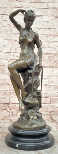 Signed lucie ledieu bronze - ledieu,