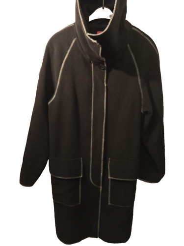 Manteau noir femme col - femme,