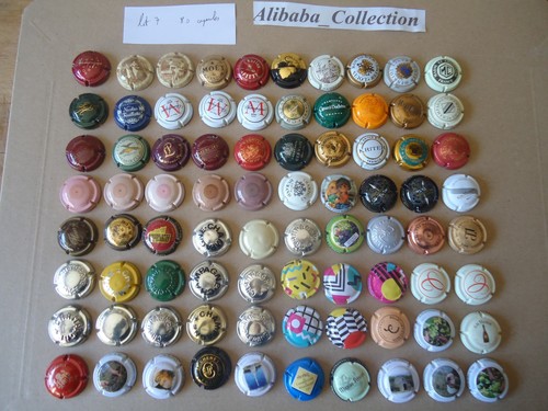 Lot muselets champagne - lot, 80