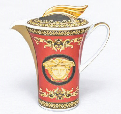 Pot lait crémier rouge - pot,
