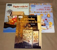 Lot de 3 livres activité manuelle / Manu Presse Dessain & Tolra