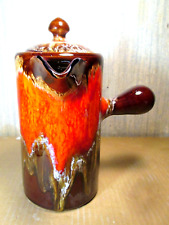 CHOCOLATIERE chocolate service chocolate ceramic pot VALLAURIS vintage 70