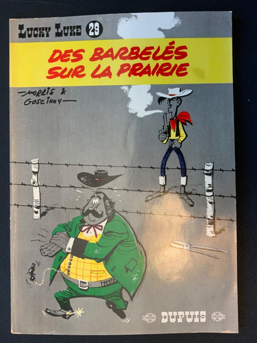 Lucky luke des - luke, barbelés