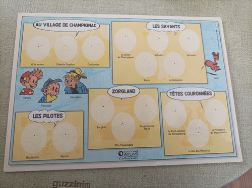 Spirou fantasio voitures - spirou,