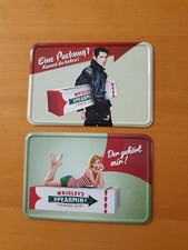 2 plaques publicitaires en