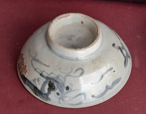Bol porcelaine bleu et - en,