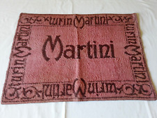 Antique TURIN MARTINI Advertising Gaming Mat Counter Bistro Bar 1900