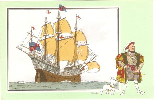 Herge grande carte - herge,