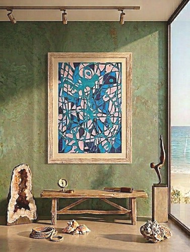 Tableau gouache originale le - tableau,