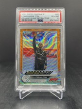 2022 Topps Chrome Formula 1 F1 Lewis Hamilton Orange Wave 10/25 PSA 10 #170