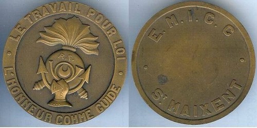 Médaille table ecole - médaille,