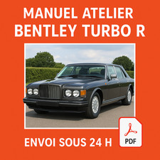 Manuel Atelier Bentley Turbo R