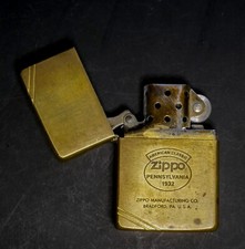 Zippo Rare Replica 1932, 07/1989 Original Lighter, Classic American Brass