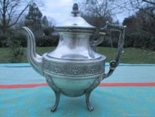 Antique silver plated hallmark