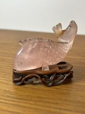 STATUETTE PIERRE DURE QUARTZ