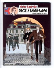 VICTOR SACKVILLE n°11  PIEGE A BADEN-BADEN  CARIN / RIVIERE    EO  Parfait état