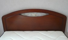 TETE de Lit couleur merisier