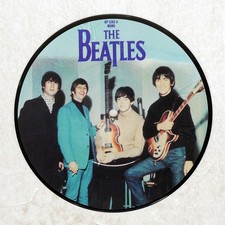 BEATLES TICKET TO RIDE PARLOPHONE RP5265 UK PICTURE VINYL VINYL 7