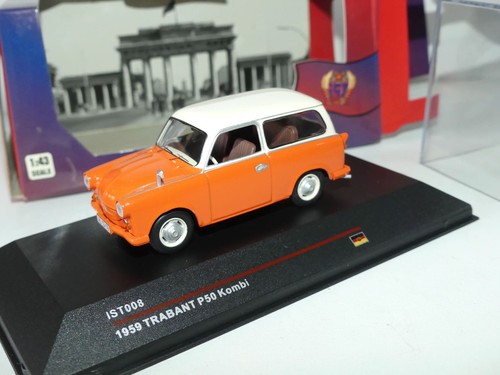 Trabant p50 kombi orange ixo - trabant,