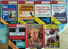Lot of 7 books: HISTORIA and HISTORAMA on THE SECOND WORLD WAR - WW2
