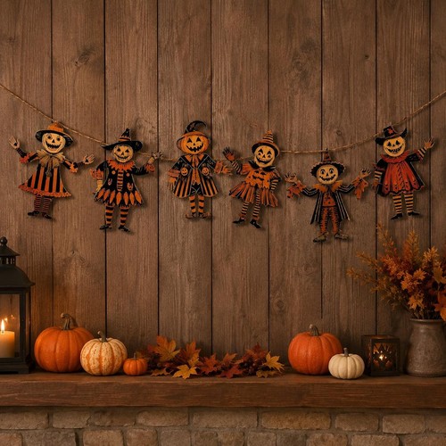 Décoration halloween bois - décoration,