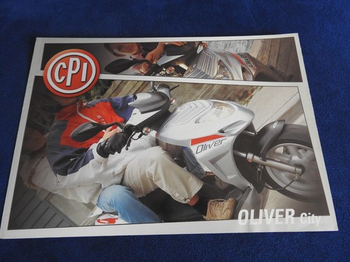 Catalogue depliant cpi scooter - cpi,