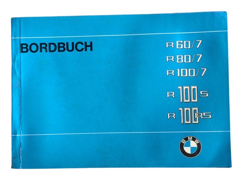 Bmw bordbuch r60 r80 7 - bmw,