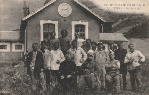 Cpa équipe sanitaire 8 - cpa,