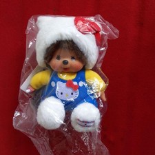 Peluche Monchhichi Hello Kitty