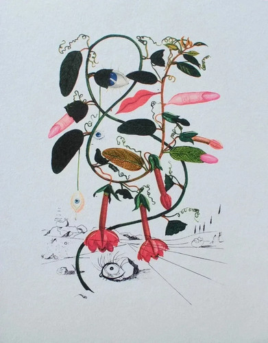Salvador dali arbre - :, fou