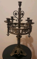Rare candélabre 19e église