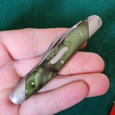 Old Vintage LF&C New Britain Conn Fancy Bolster Stockman Folding Pocket Knife