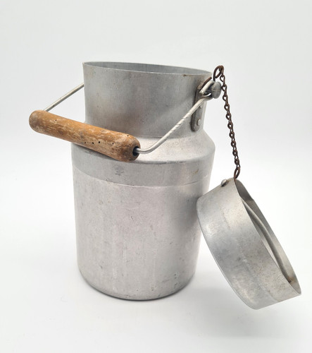 Ancien pot lait vintage - pot, en