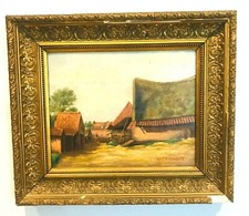 peinture sur toile paysage de