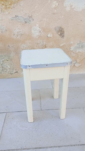 Tabouret bois atelier - en,