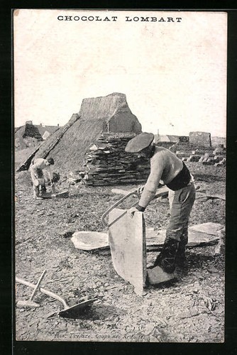 Cpa trélazé coupe des - cpa, trélazé,
