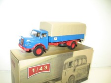 1:43 altaya, MAN 13 168H baché transport, truck of yesteryear