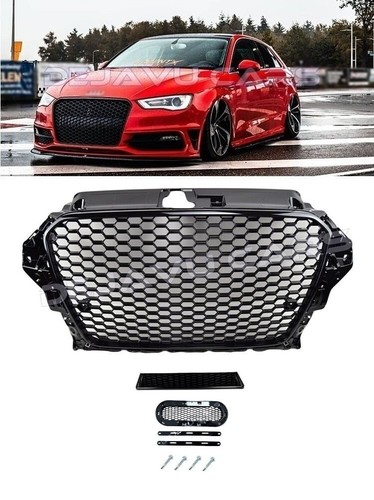 Grille look rs3 pour - audi, a3