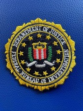 Ecusson USA Police FBI - FBI