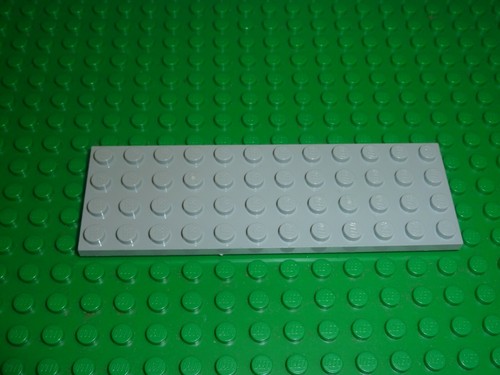 Lego plate 4x12 mdstone - plate,