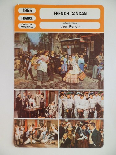 Carte fiche cinema - carte,