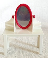 PLAYMOBIL COIFFEUSE BLANCHE MIROIR ROUGE...