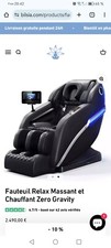 fauteuil massant zéro