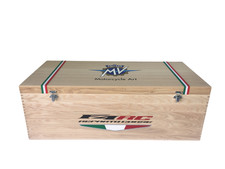 Coffre MV AGUSTA F4 RC REPARTO CORSE Porte Accessoires Racing En Bois Original