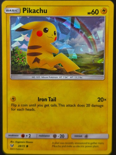 Carte pokémon pikachu holo - carte,