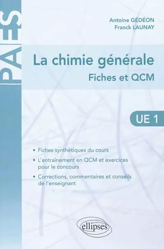 Chimie générale fiches et - chimie,