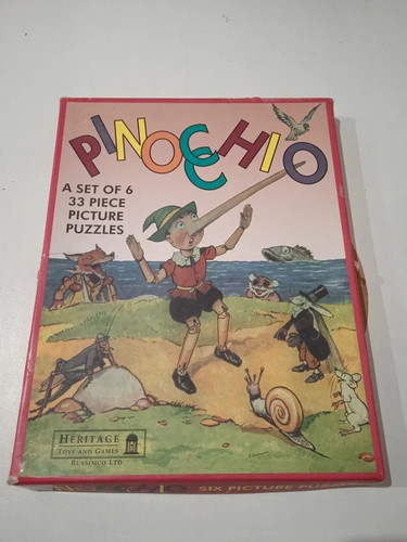 Puzzles pinocchio heritage - puzzles,
