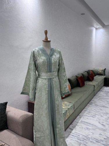 Celadon green takchita - green,