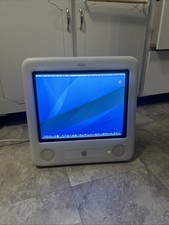 Vintage Apple eMac PowerMac 4-1 GHz PowerPC G4 Desktop Reed!