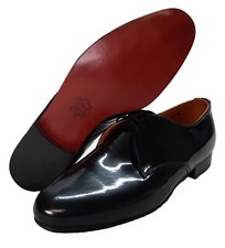 Vintage Verni Chaussures Cuir